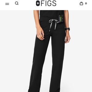 Fig scrub pants
